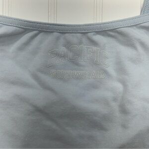 Pacific Sunwear Sky Blue Sleeveless Top